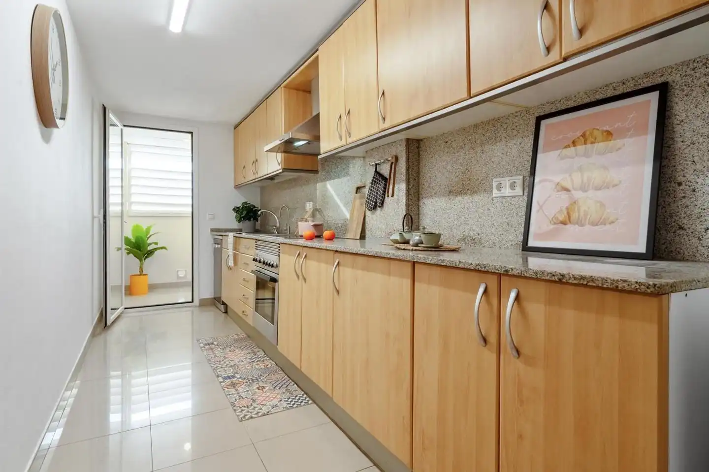 Cocina de Piso en venta en Cambrils con Terraza, Amueblado y Piscina comunitaria