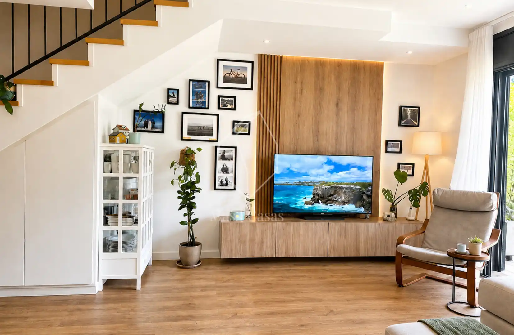 Living room of Detached homes for sale in L'Escala  with Air Conditioner, Heating and Private garden