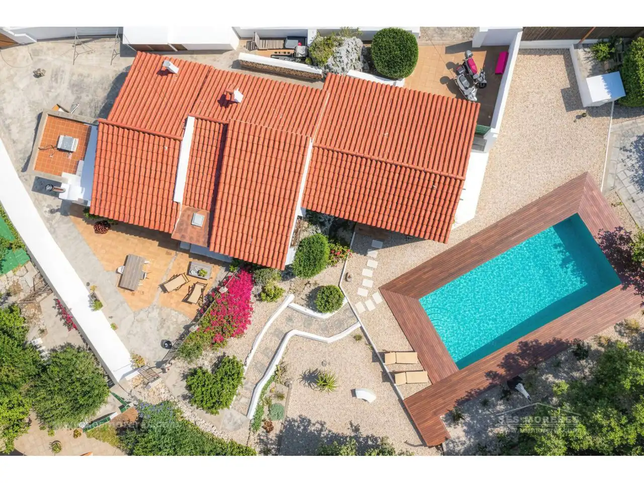Piscina de Casa o chalet en venta en Es Castell con Calefacción, Jardín privado y Terraza