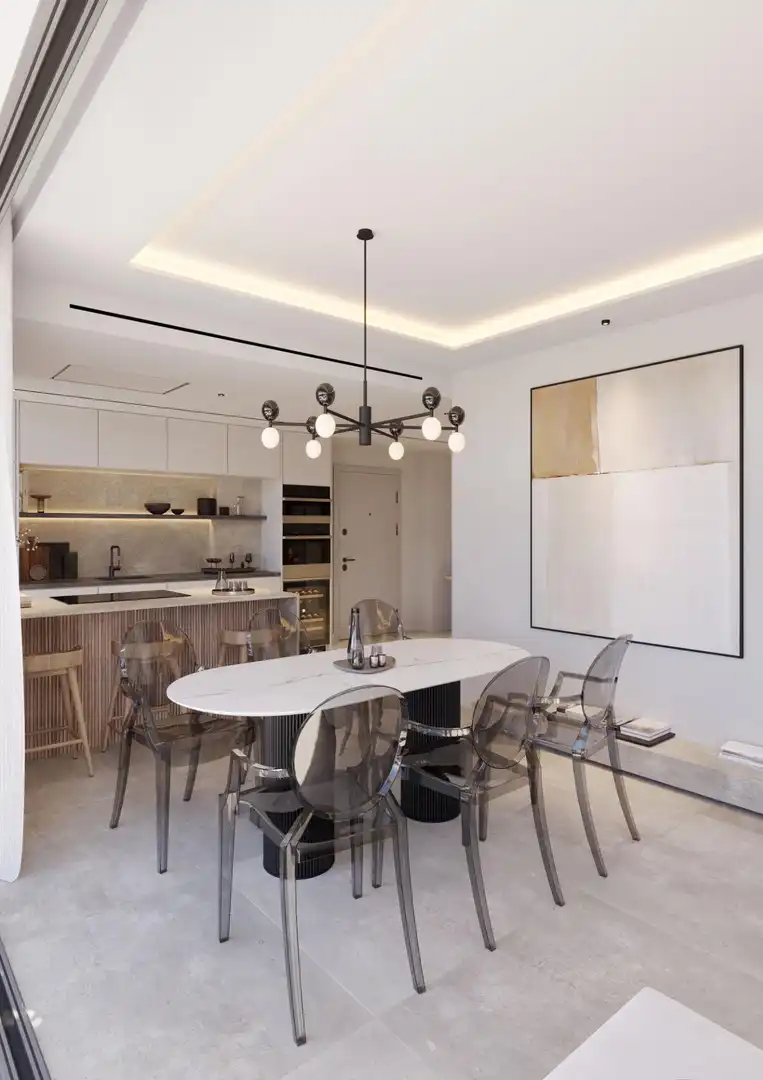 Comedor de Planta baja en venta en Estepona con Aire acondicionado, Jardín privado y Terraza