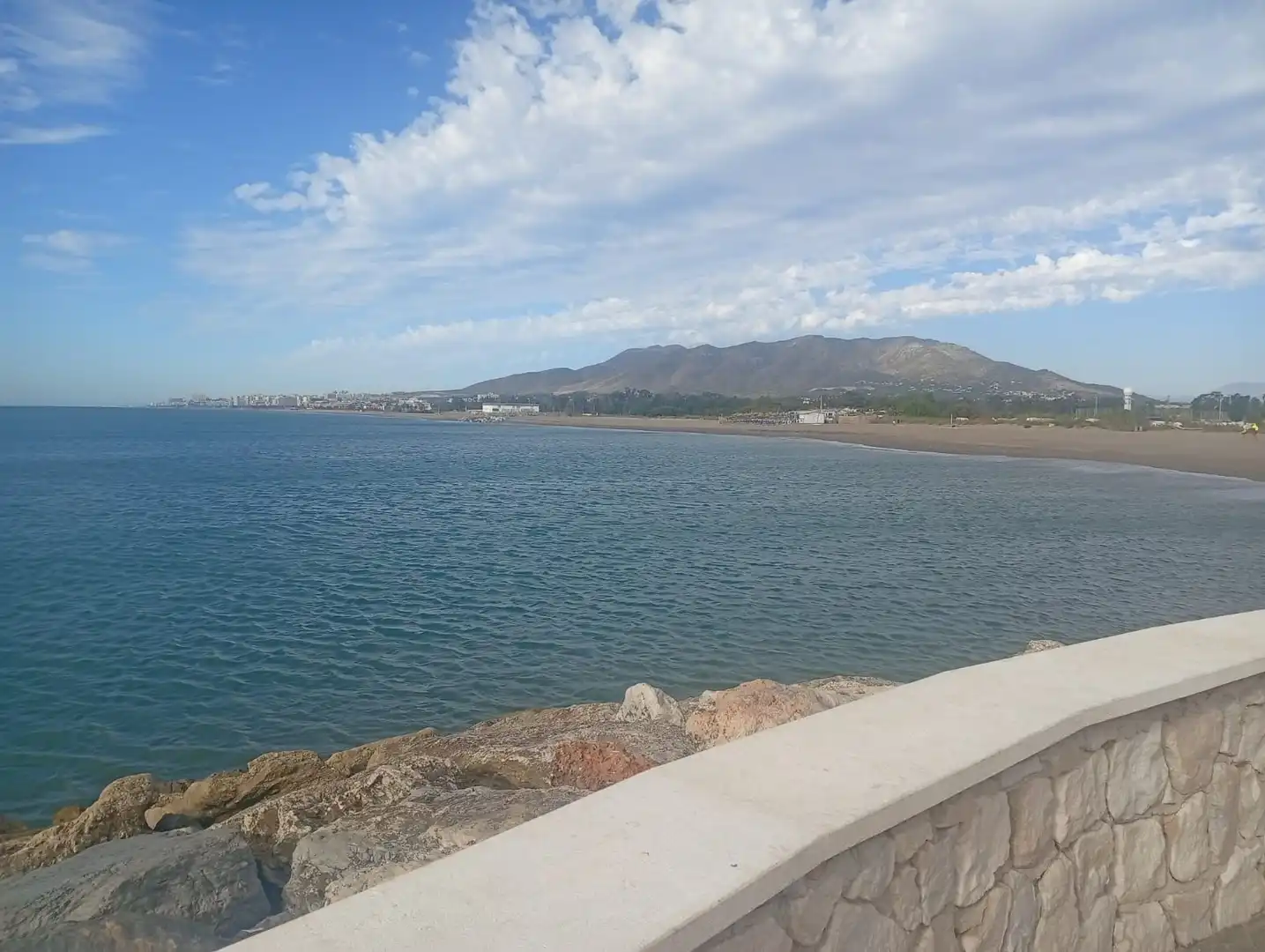 Vista exterior de Estudio de alquiler en Málaga con Terraza, Amueblado y Piscina comunitaria
