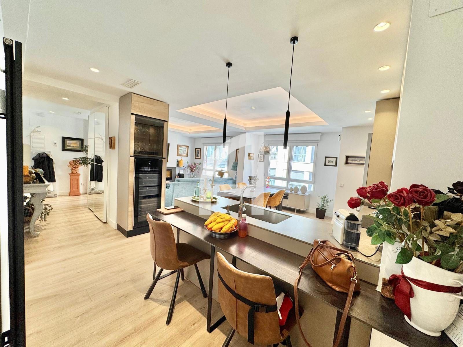 Cocina de Piso en venta en  Madrid Capital con Aire acondicionado, Calefacción y Terraza