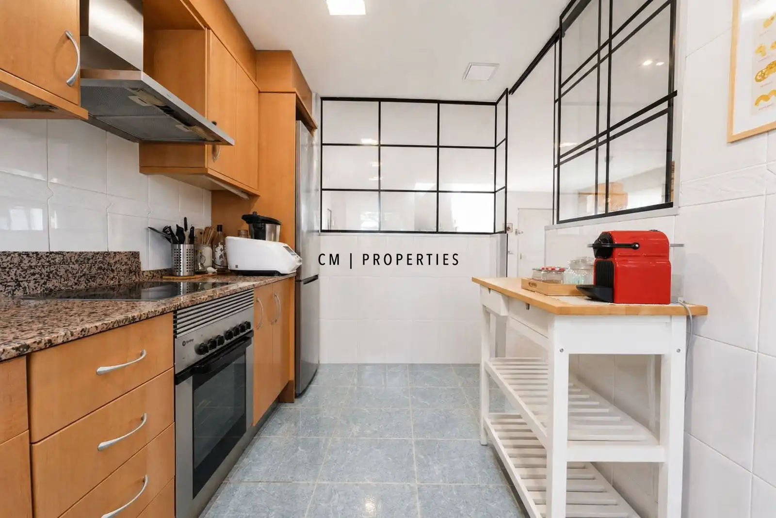 Kitchen of Houses for sale in Moncada  with Air Conditioner, Heating and Terrace