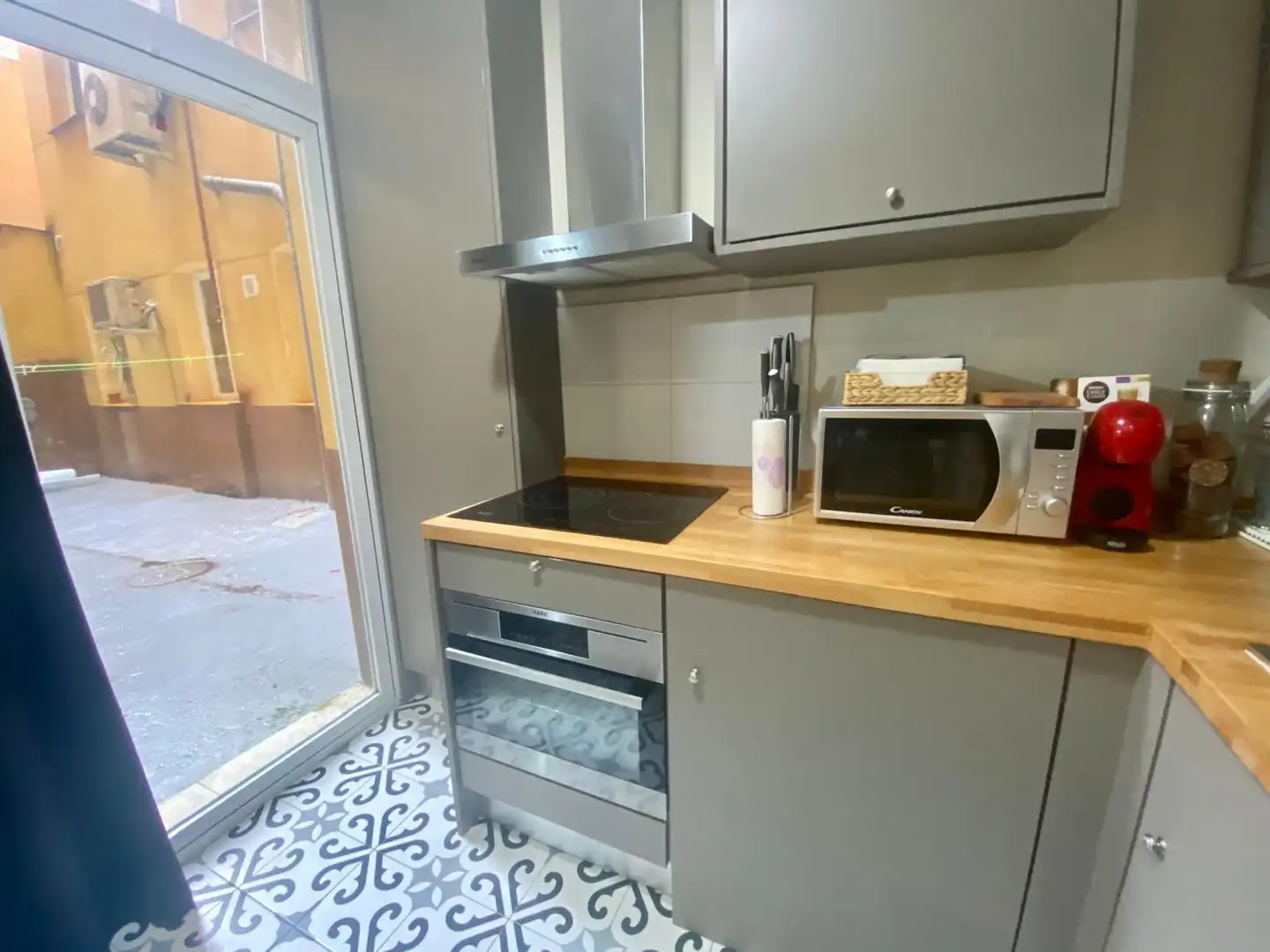 Küche von Wohnung zur Miete in Madrid mit Heizung und Möbliert