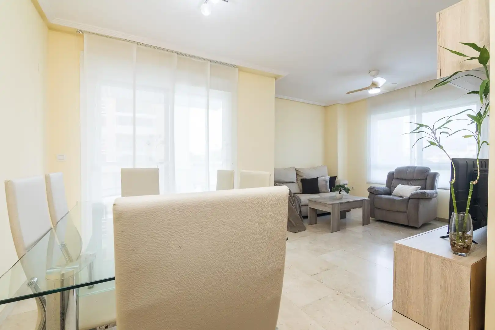 Living room of Flat for sale in El Campello  with Air Conditioner, Heating and Terrace