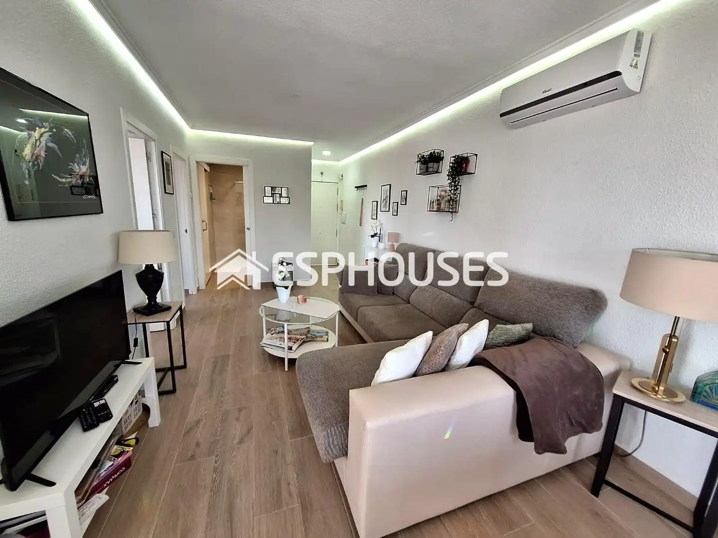 Living room of Apartments for sale in Rojales  with Air Conditioner, Terrace and Furnished