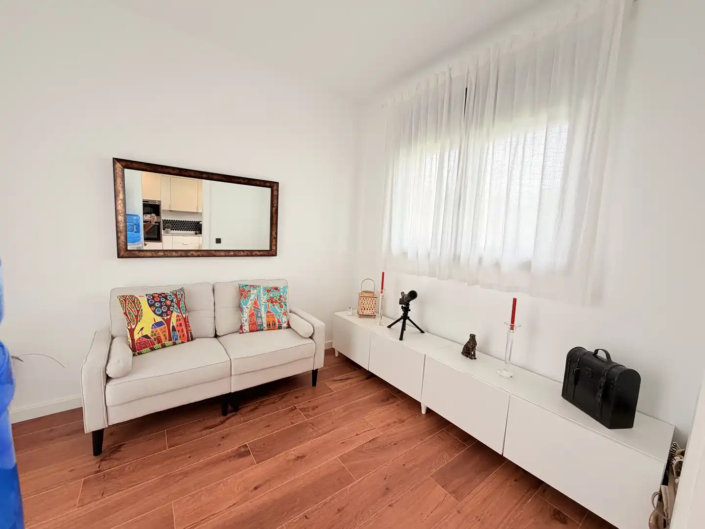 Sala de estar de Casa o chalet en venta en Cunit con Aire acondicionado y Terraza