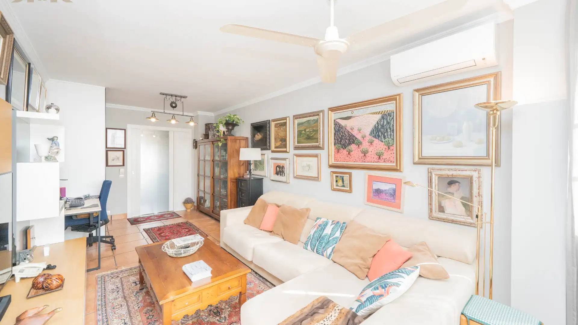 Sala de estar de Piso en venta en Galapagar con Aire acondicionado, Calefacción y Balcón