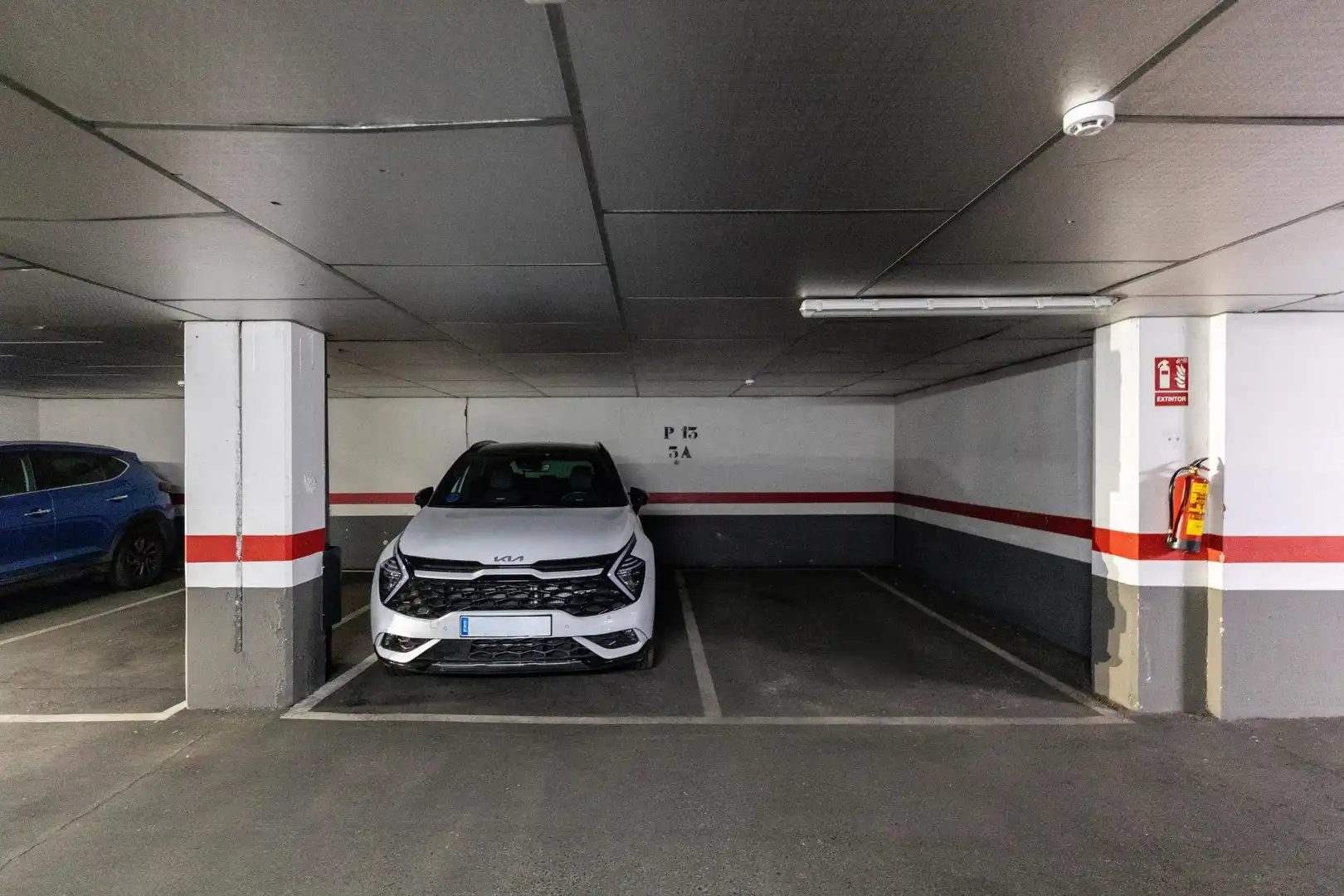 Parking of Flat for rent in Pozuelo de Alarcón  with Air Conditioner, Heating and Private garden