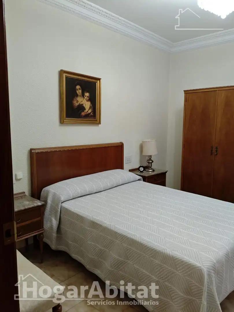 Bedroom of Flat for sale in Castellón de la Plana / Castelló de la Plana  with Heating, Storage room and Furnished