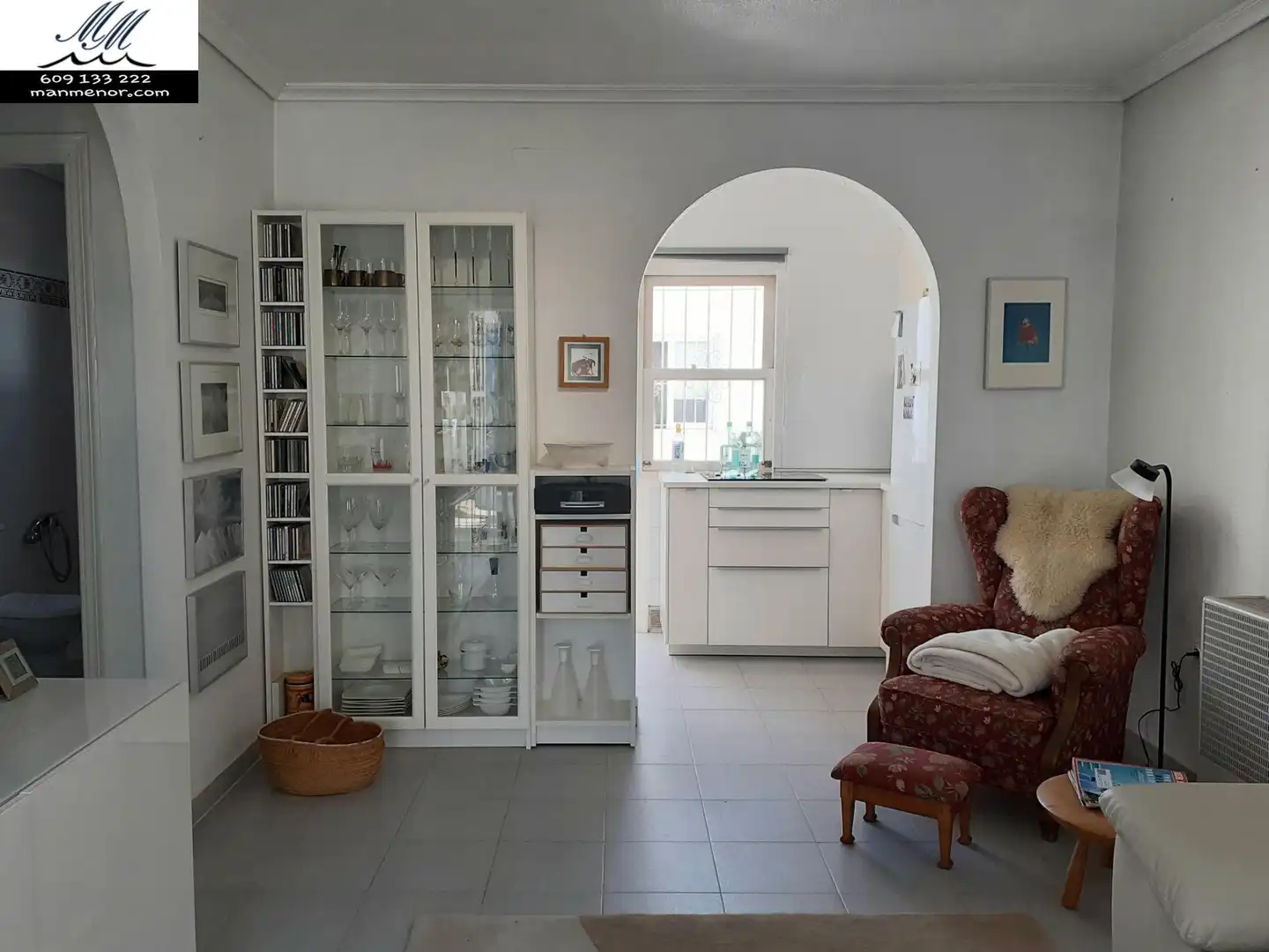 Cuina de Casa o xalet en venda en Los Alcázares amb Calefacció, Jardí privat i Terrassa