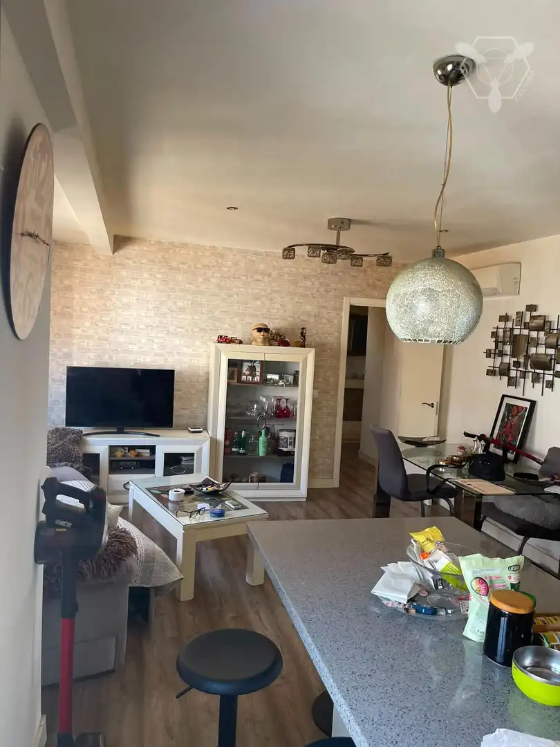 Living room of Flat for sale in Huelva  with Air Conditioner and Furnished