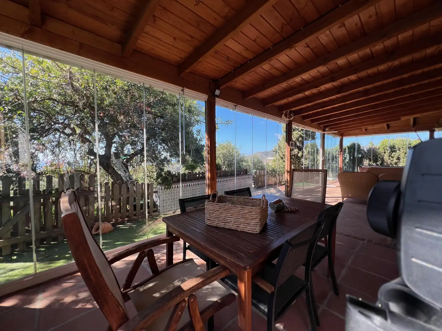 Terraza de Casa o chalet en venta en Vélez-Málaga con Aire acondicionado, Calefacción y Jardín privado