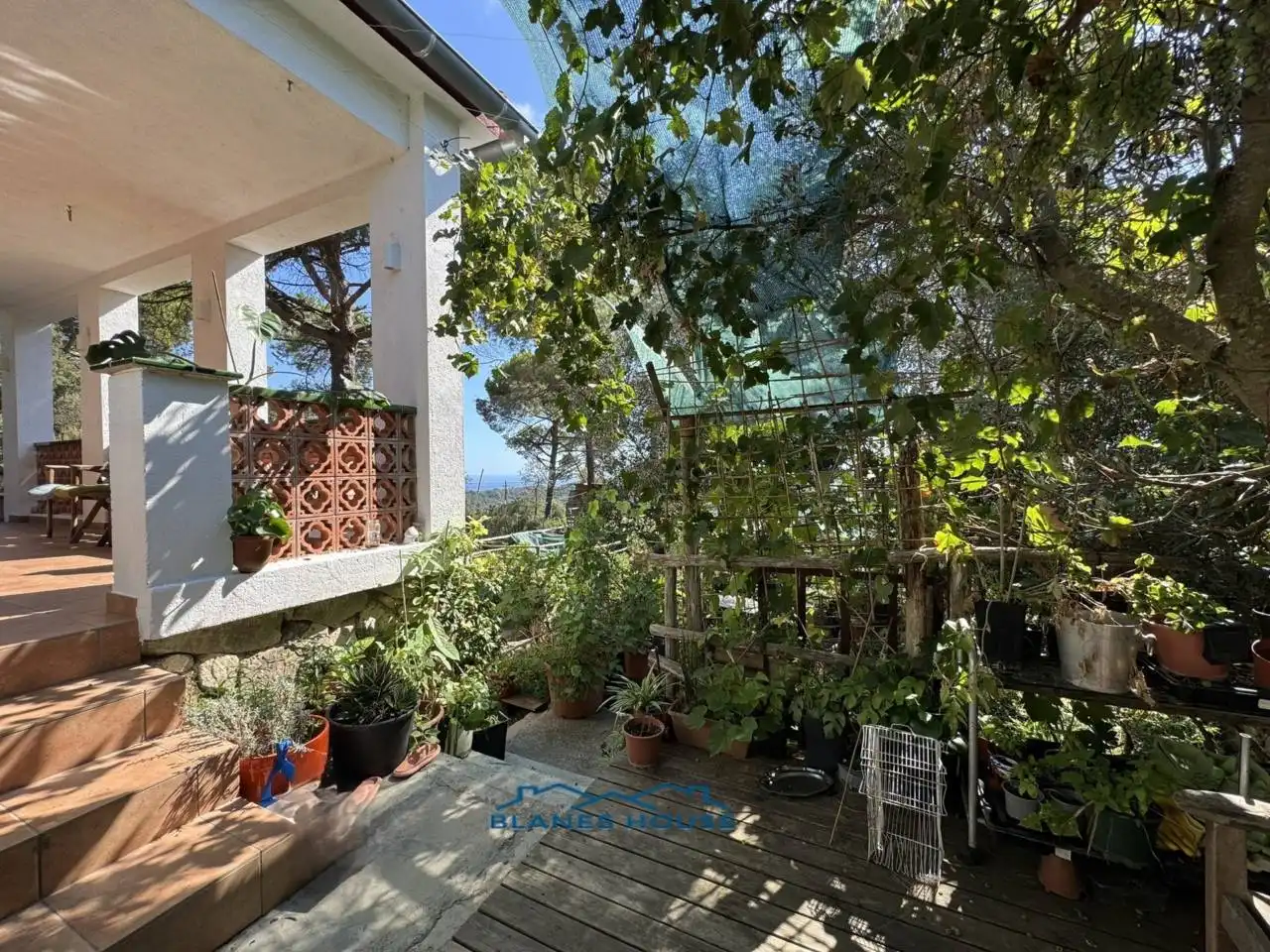 Balcony of Country homes for sale in Lloret de Mar  with Heating, Private garden and Terrace
