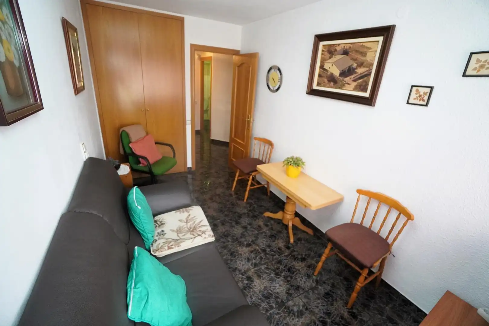Sala de estar de Piso en venta en Terrassa con Amueblado y Alarma