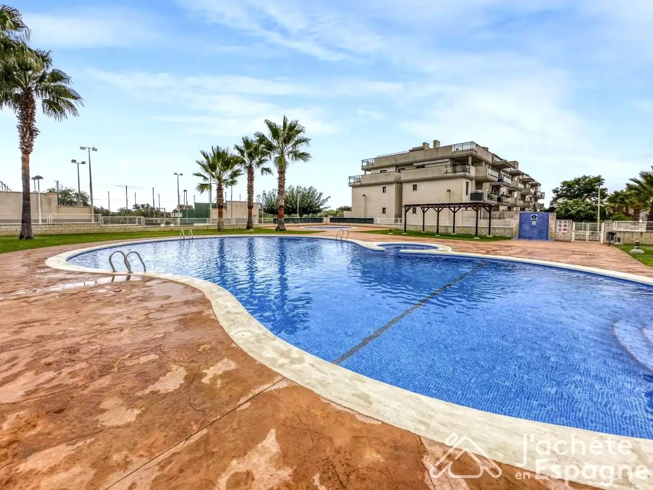 Swimming pool of Duplexes for sale in San Jorge / Sant Jordi  with Air Conditioner, Terrace and Storage room