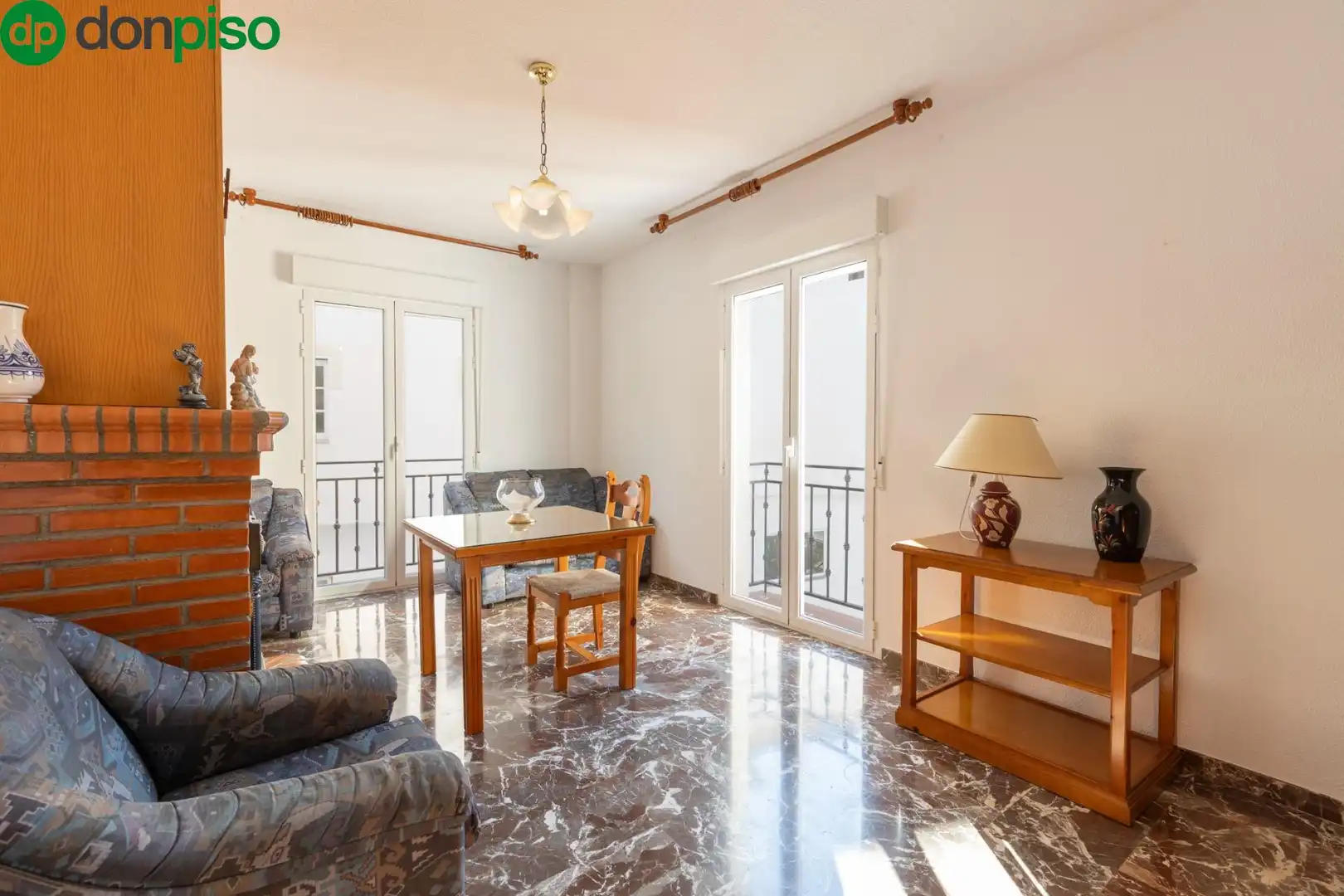 Sala de estar de Piso en venta en Güéjar Sierra con Terraza, Trastero y Balcón