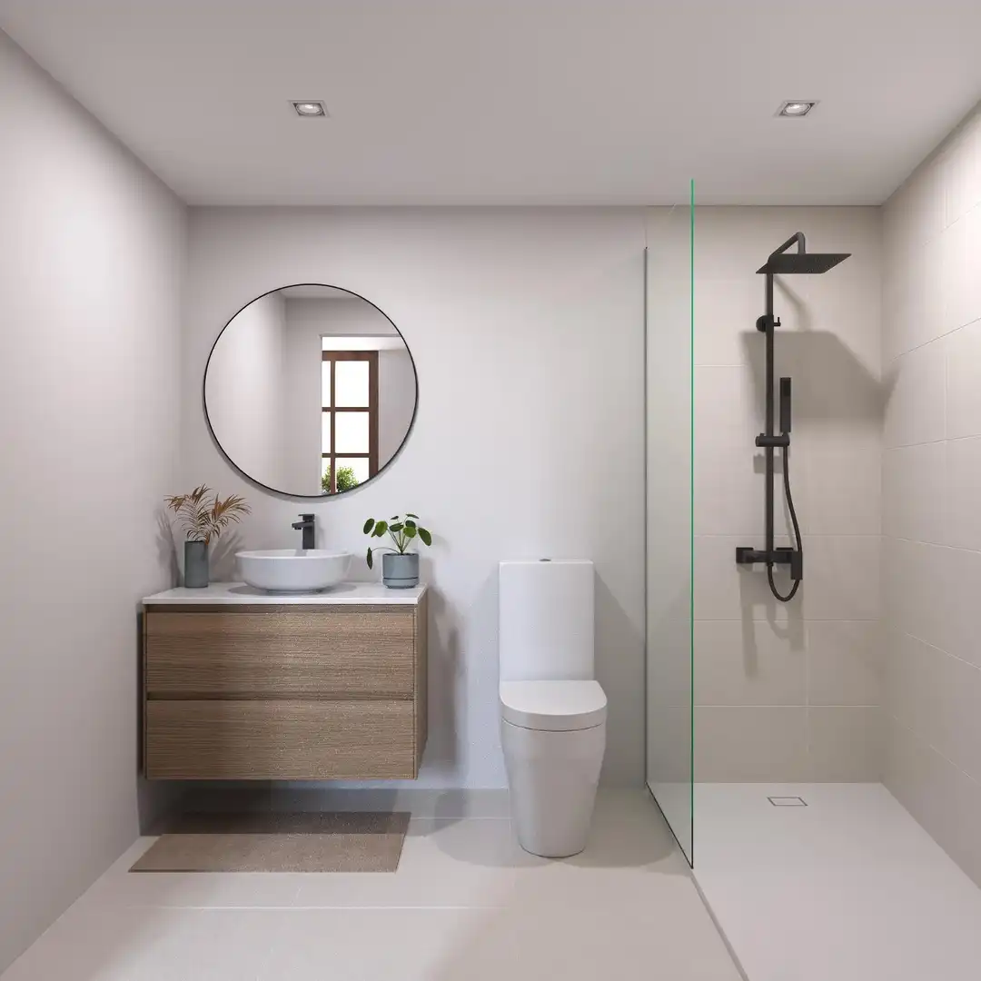 Baño de Dúplex en venta en Sant Boi de Llobregat con Calefacción, Parquet y Terraza