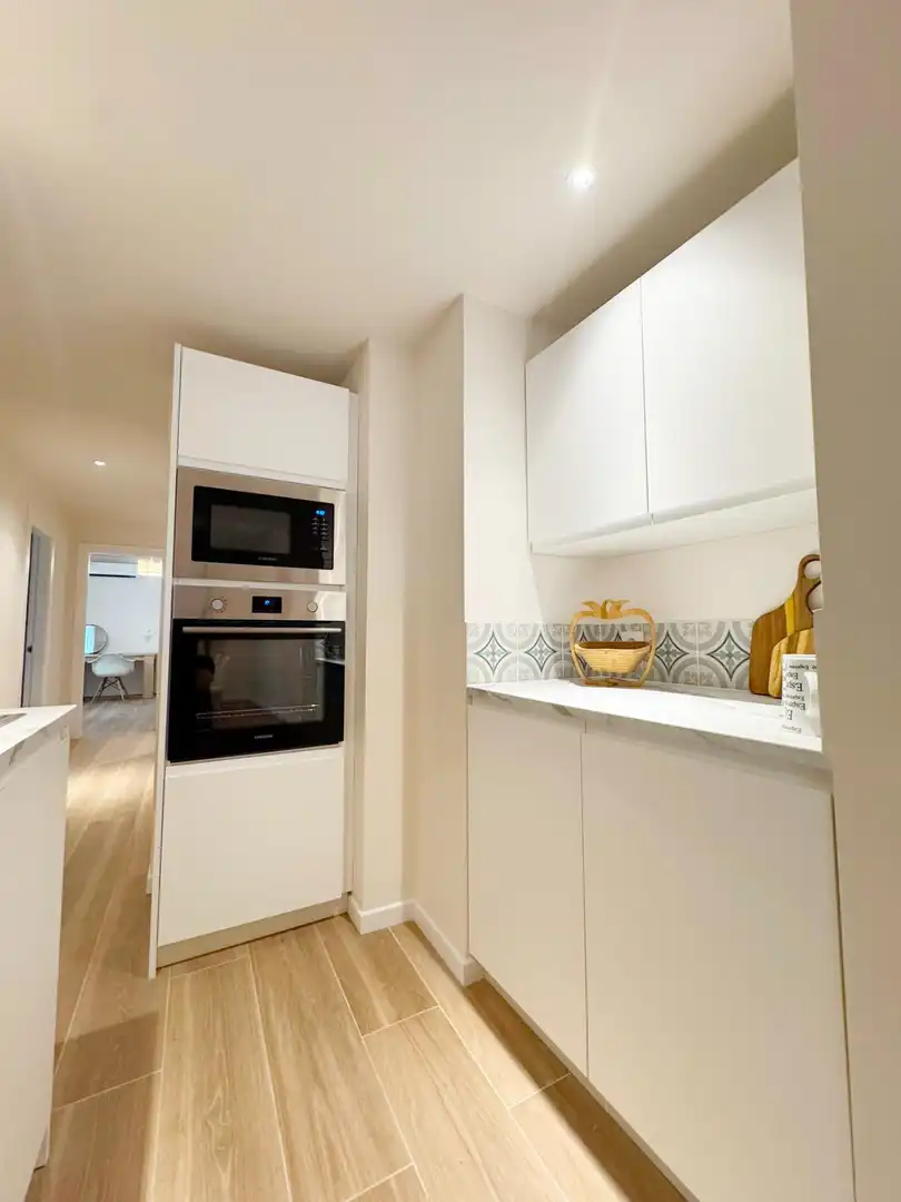 Kitchen of Flat for sale in Dénia  with Air Conditioner, Heating and Furnished