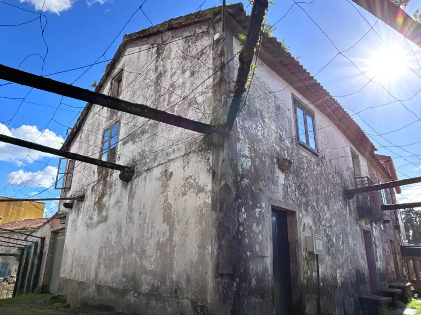 Vista exterior de Finca rústica en venda en Padrón amb Jardí privat