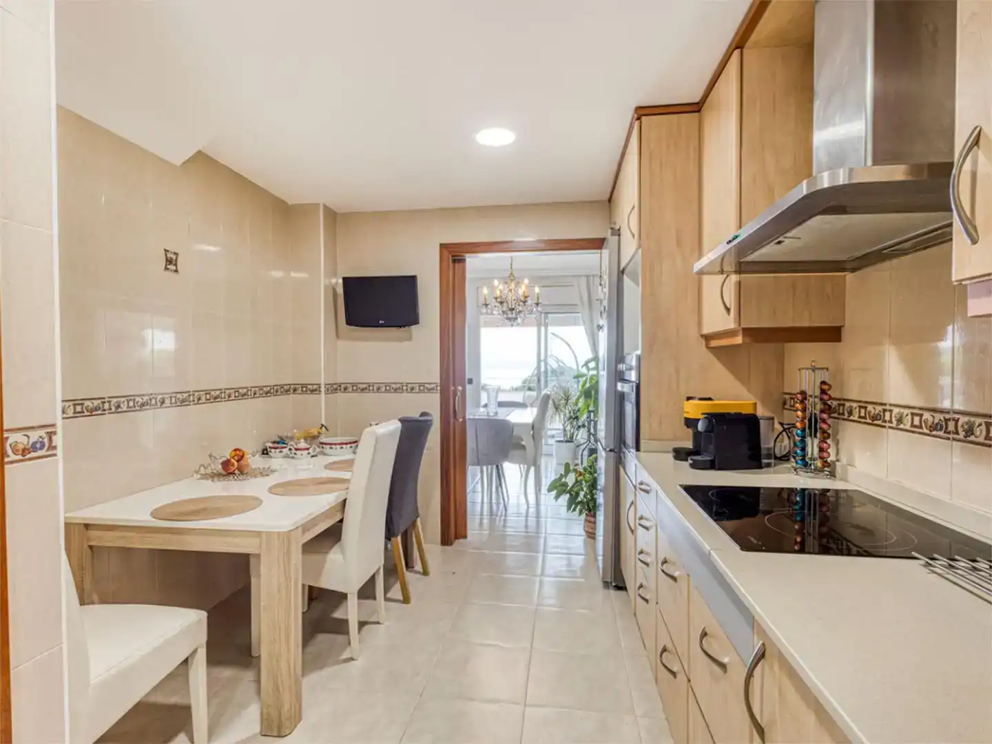 Kitchen of Flat for sale in Lloret de Mar  with Air Conditioner, Swimming Pool and Balcony