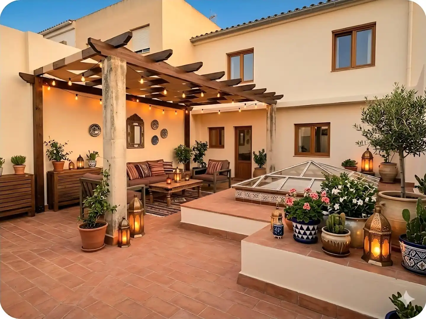 Terraza de Casa o chalet en venta en Teba