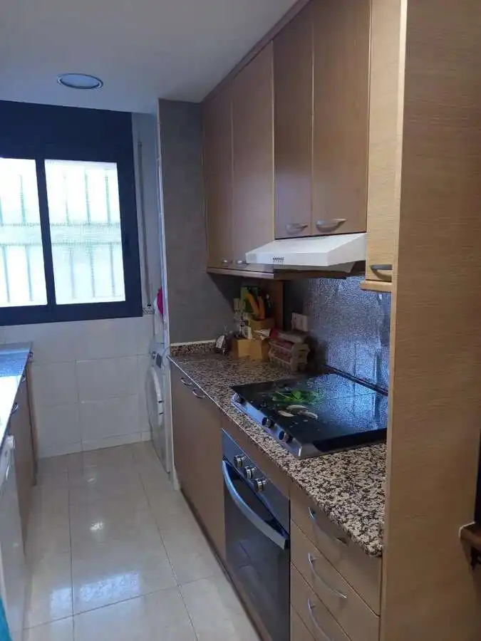 Küche von Wohnung zum Verkauf in Tàrrega mit Abstellraum