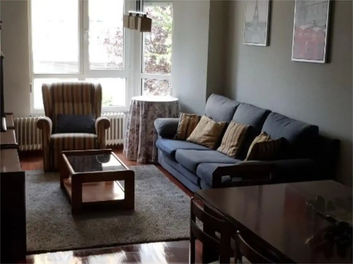 Sala de estar de Piso de alquiler en Residencia - Abella