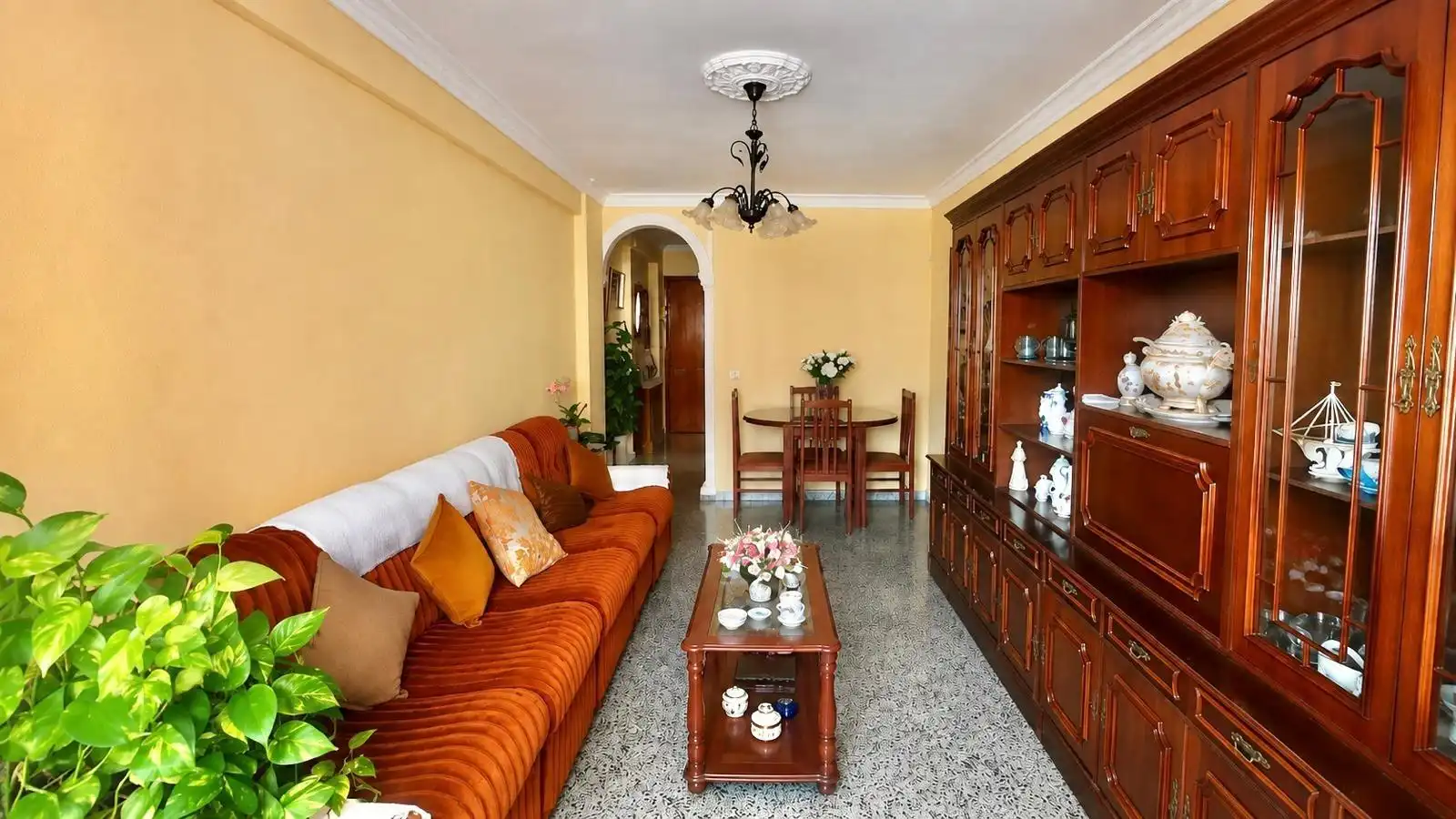 Wohnzimmer von Wohnung zum Verkauf in Málaga