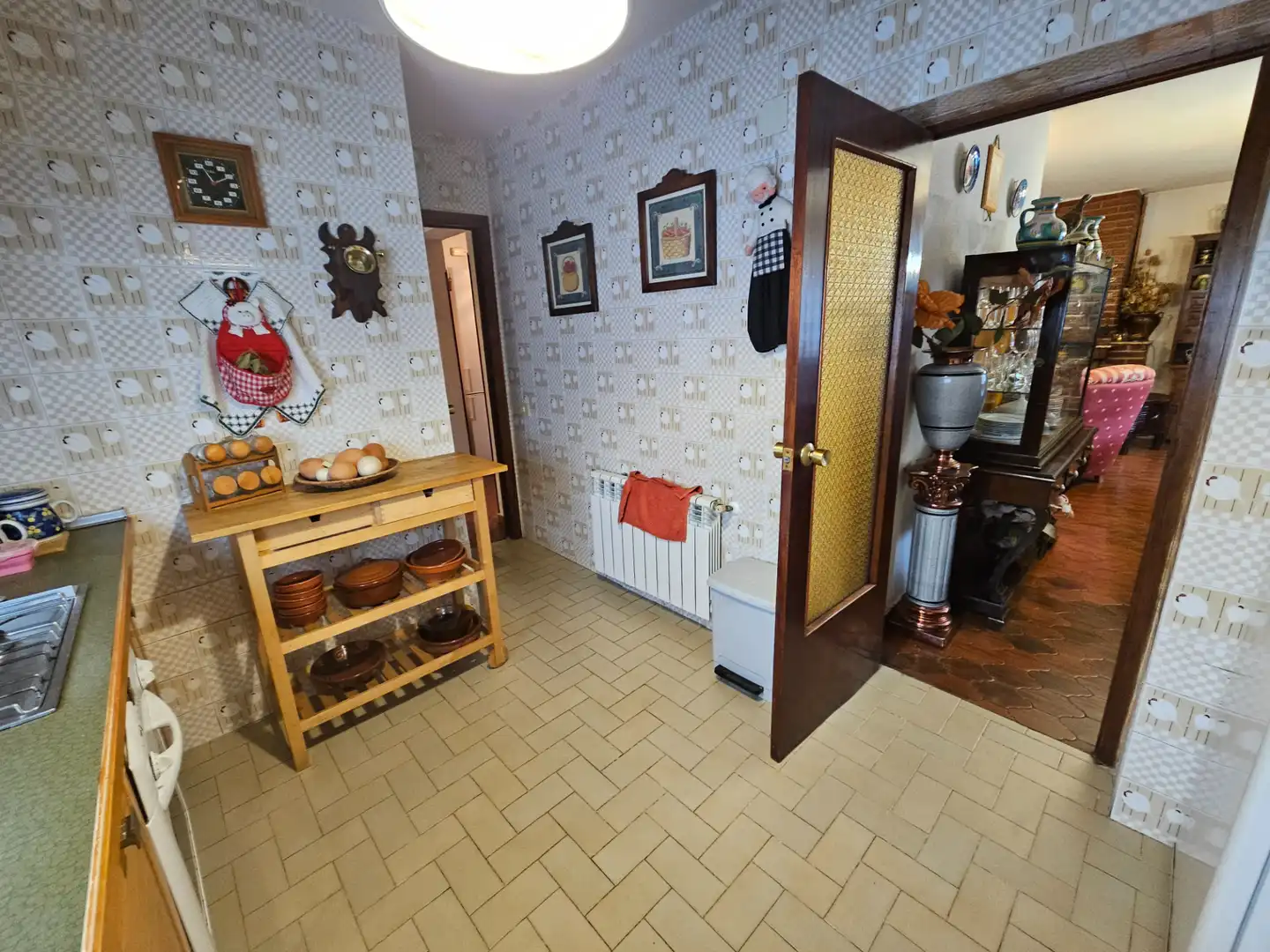 Küche von Haus oder Chalet zum Verkauf in Cabanillas de la Sierra mit Heizung, Privatgarten und Terrasse