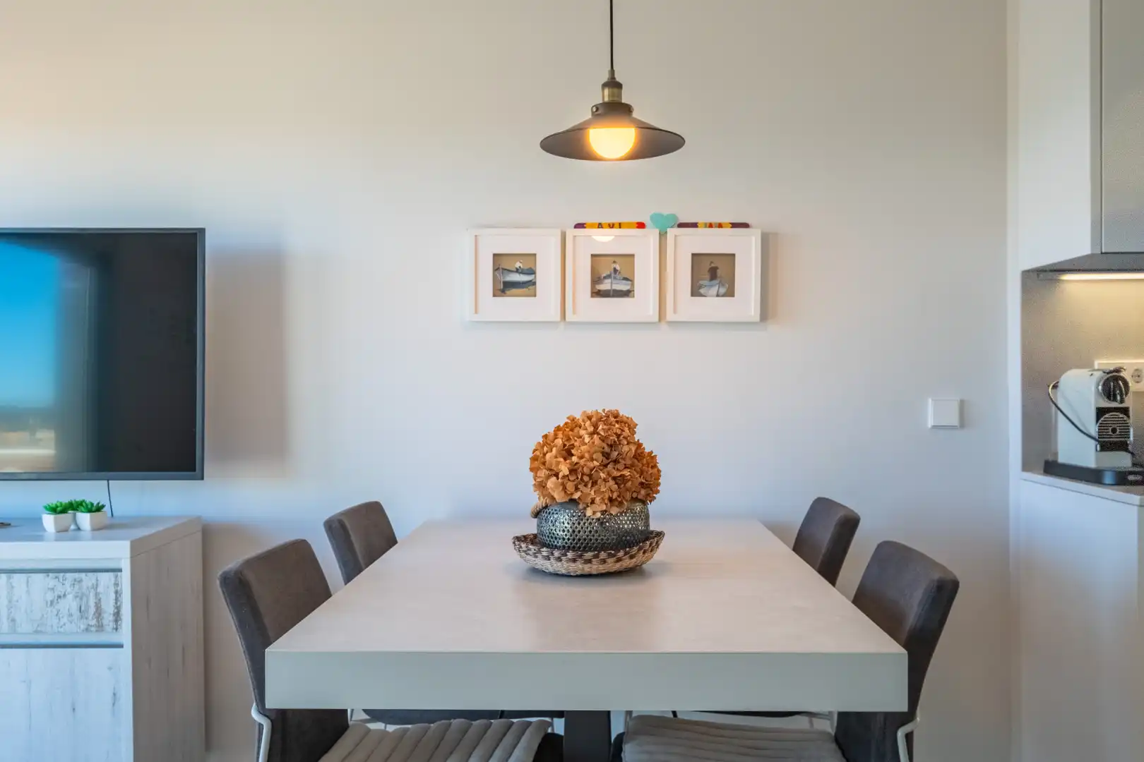 Esszimmer von Maisonette zum Verkauf in Palamós mit Klimaanlage, Heizung und Terrasse