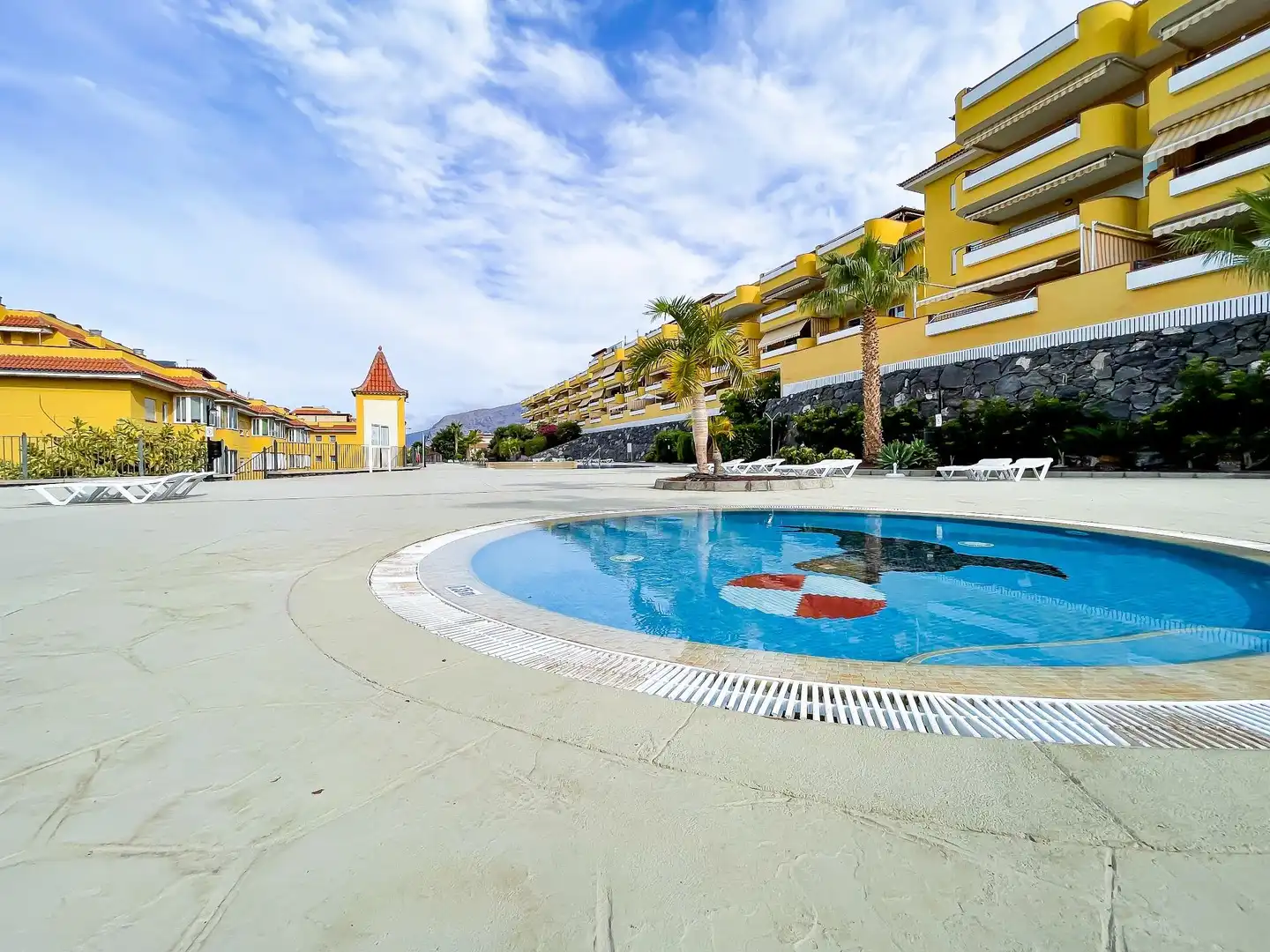Piscina de Apartamento en venta en Santiago del Teide con Jardín privado, Terraza y Trastero