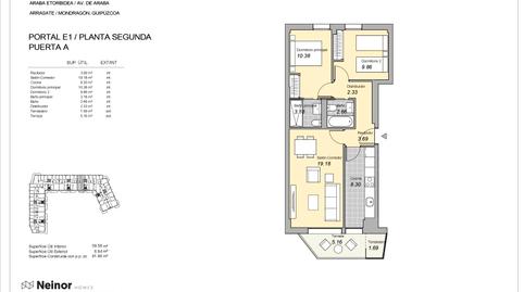 Photo 2 from new construction home in Flat for sale in   Avenida Araba, Arrasate / Mondragón, Gipuzkoa