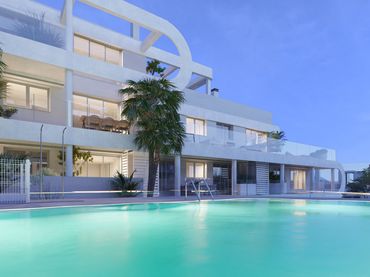 Apartamento con piscina en venta en Estepona Pueblo