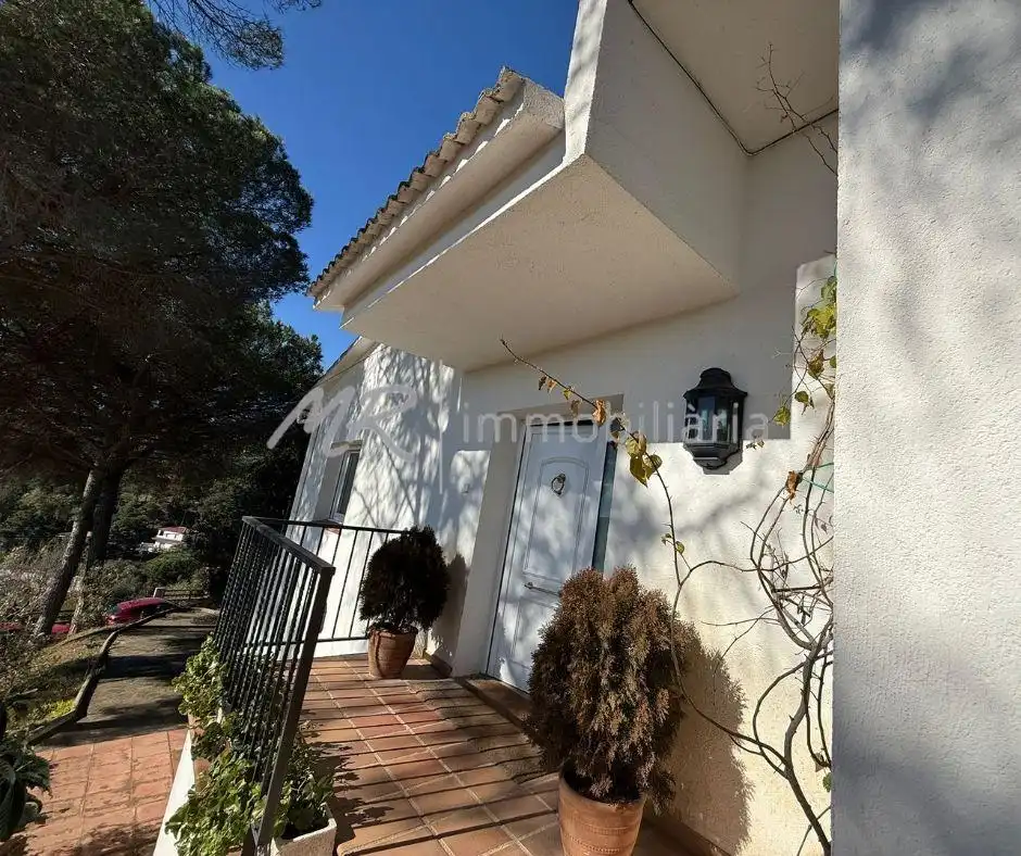 Vista exterior de Casa o chalet en venta en Dosrius con Calefacción, Jardín privado y Terraza