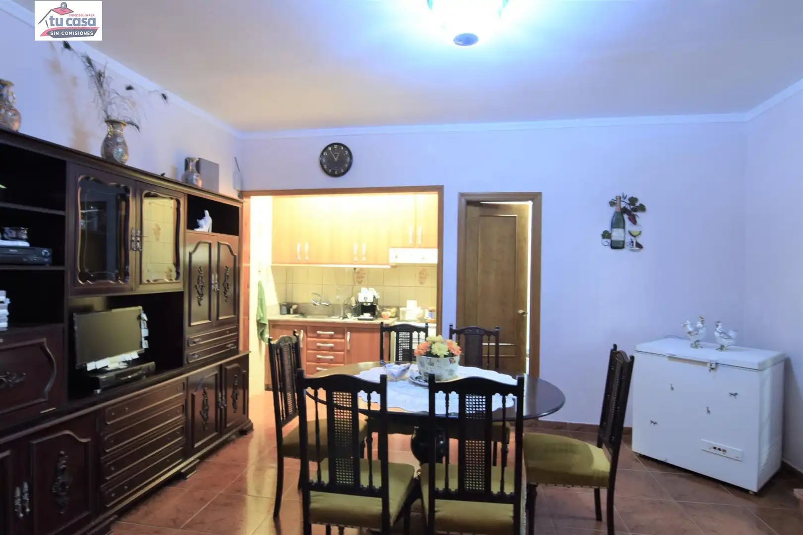 Dining room of Houses for sale in Santa María de Guía de Gran Canaria  with Air Conditioner, Heating and Private garden