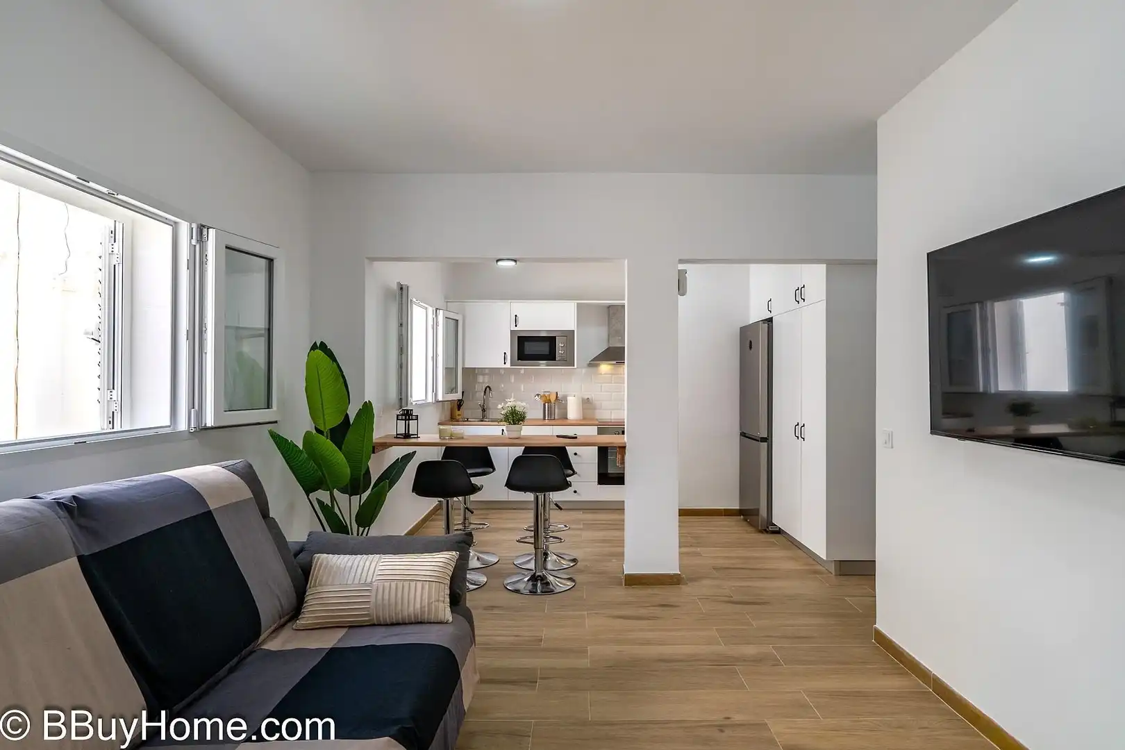 Living room of Flat for rent in Las Palmas de Gran Canaria  with Furnished
