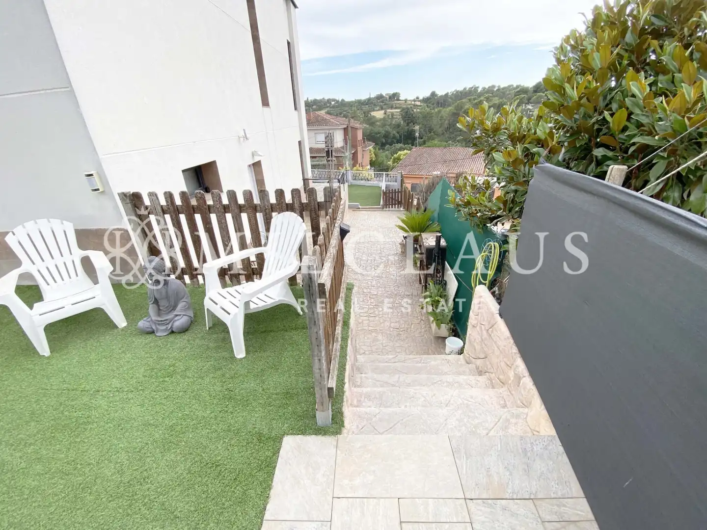 Terrasse von Haus oder Chalet zum Verkauf in Lliçà d'Amunt mit Klimaanlage, Heizung und Privatgarten