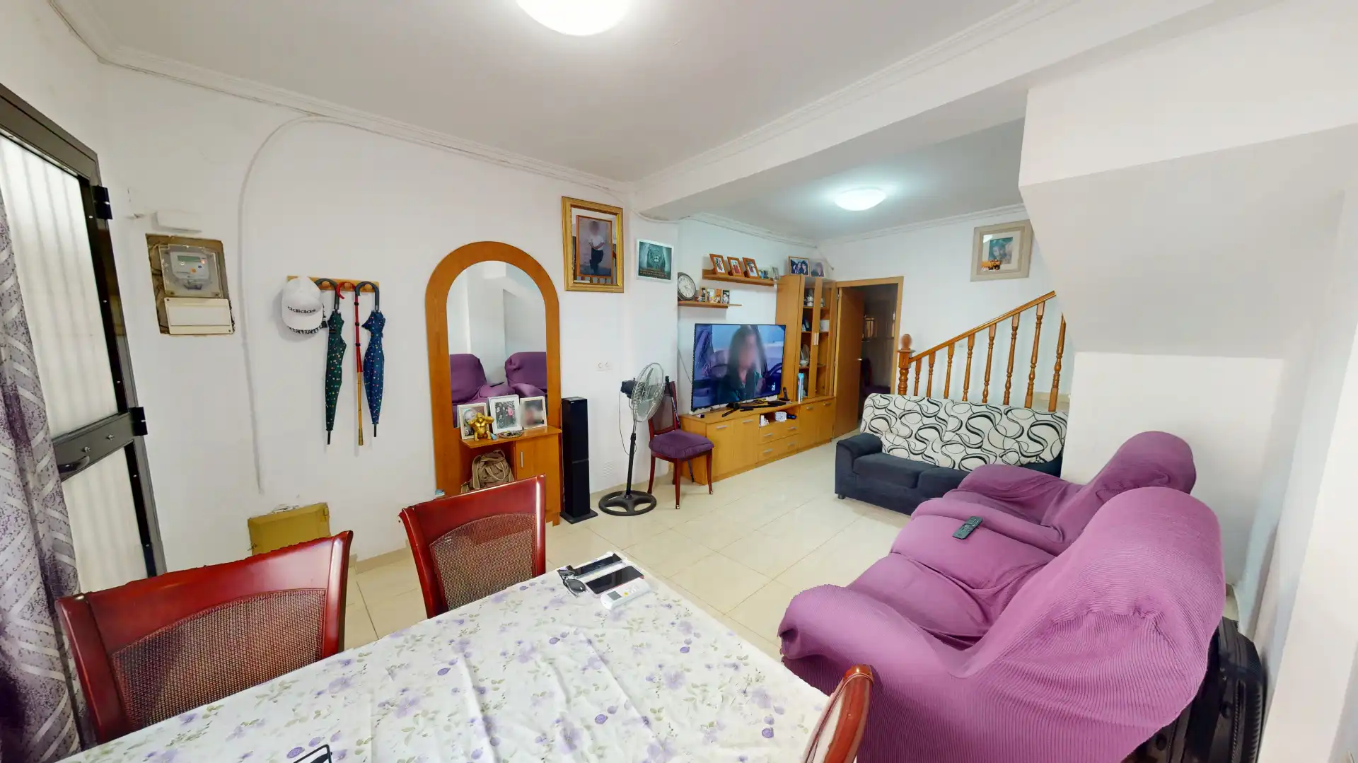 Sala de estar de Casa o chalet en venta en Mutxamel con Aire acondicionado, Terraza y Amueblado