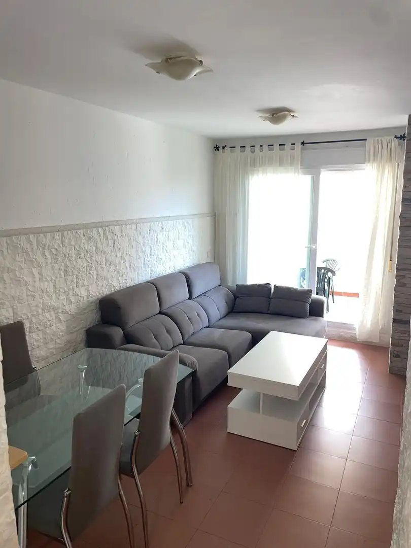 Living room of Flat for sale in El Ejido  with Air Conditioner, Terrace and Furnished