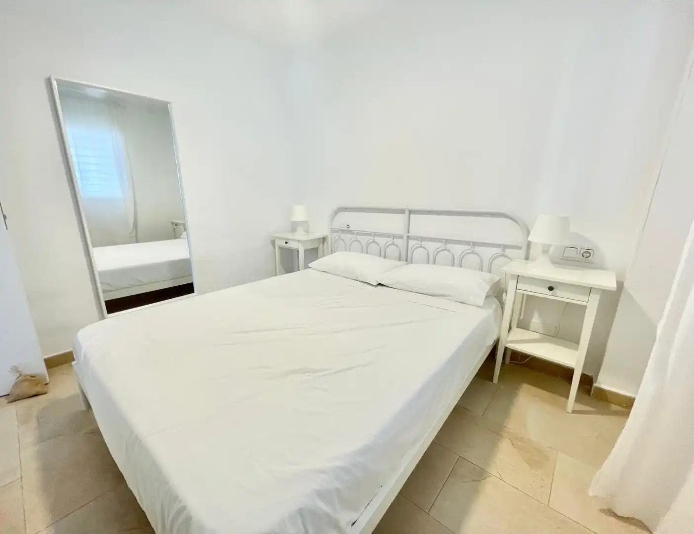 Schlafzimmer von Erdgeschoss zur Miete in Los Alcázares mit Terrasse, Möbliert und Mikrowelle