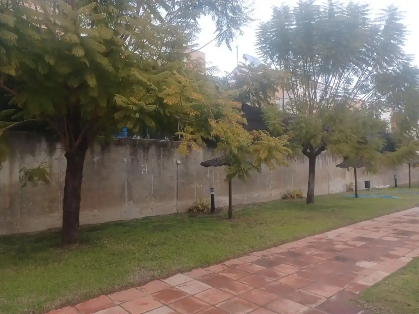 Vista exterior de Pis en venda en Espartinas amb Aire condicionat, Jardí privat i Traster