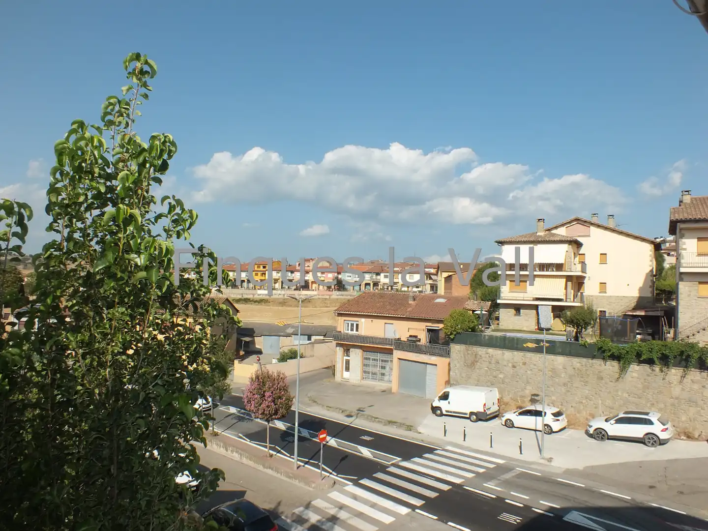 Vista exterior de Piso en venta en Santa Eugènia de Berga con Calefacción y Horno