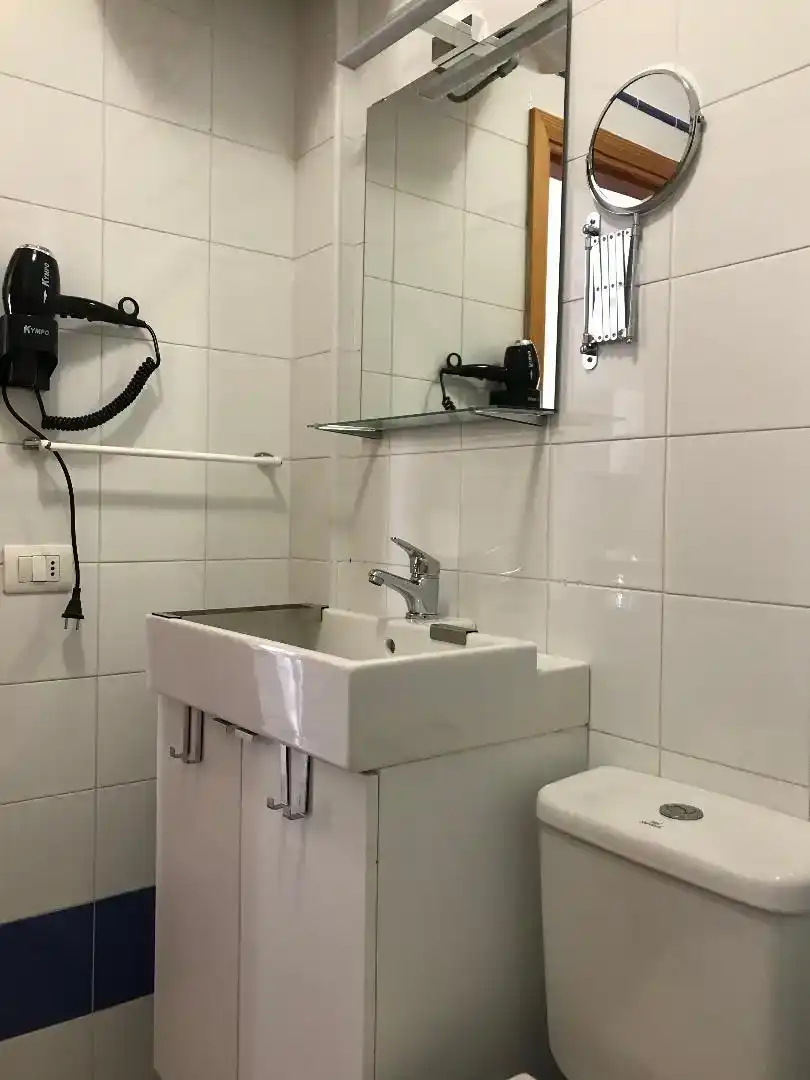 Badezimmer von Wohnung zur Miete in La Aldea de San Nicolás  mit Klimaanlage und Balkon