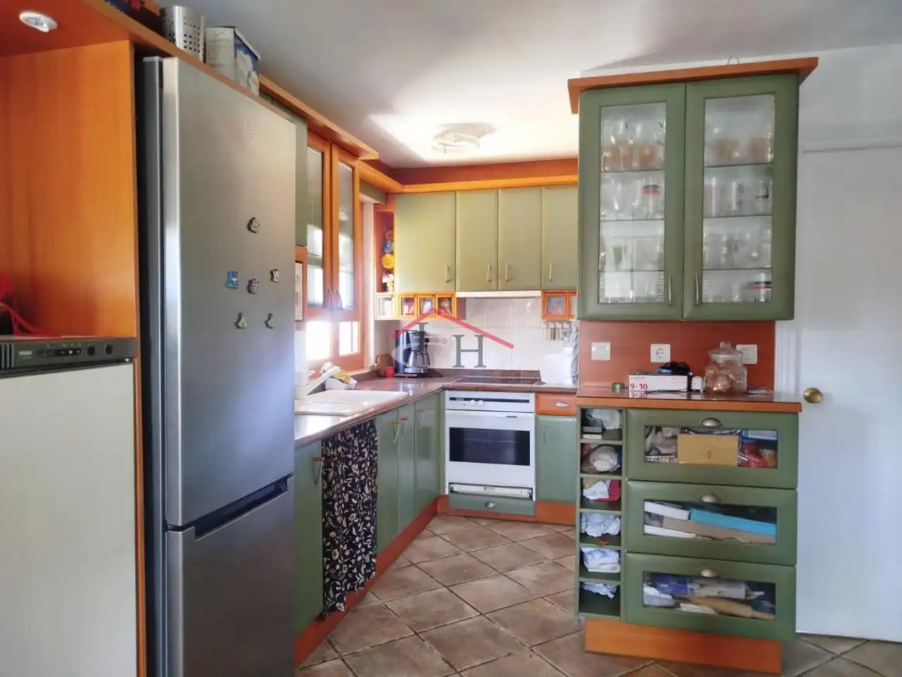 Cocina de Casa o chalet en venta en Vegas del Condado con Calefacción, Jardín privado y Trastero