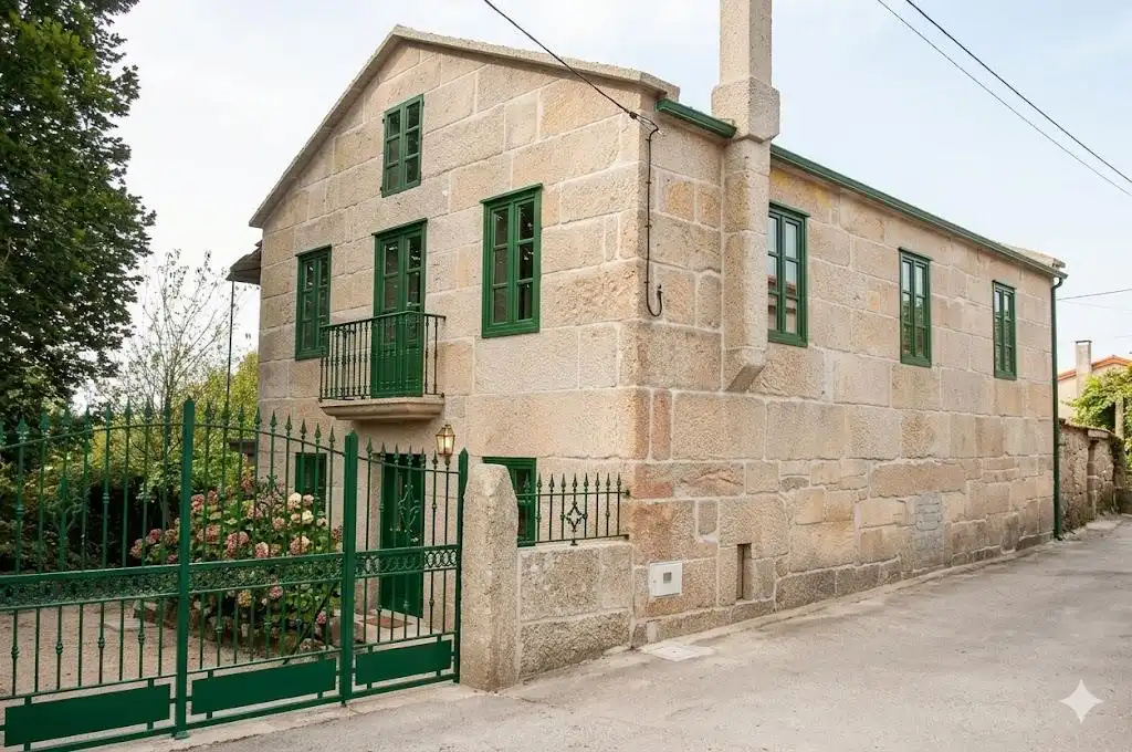 Vista exterior de Finca rústica en venda en Piñor amb Jardí privat i Balcó
