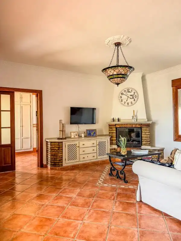 Sala d'estar de Casa o xalet en venda en Algodonales amb Aire condicionat, Calefacció i Jardí privat