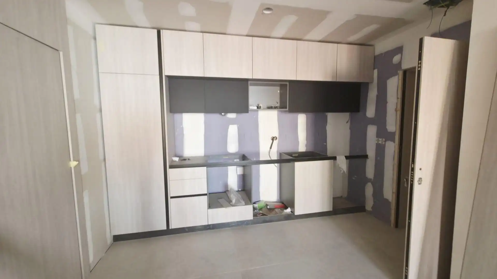 Kitchen of Flat for sale in Alicante / Alacant  with Air Conditioner, Heating and Community pool