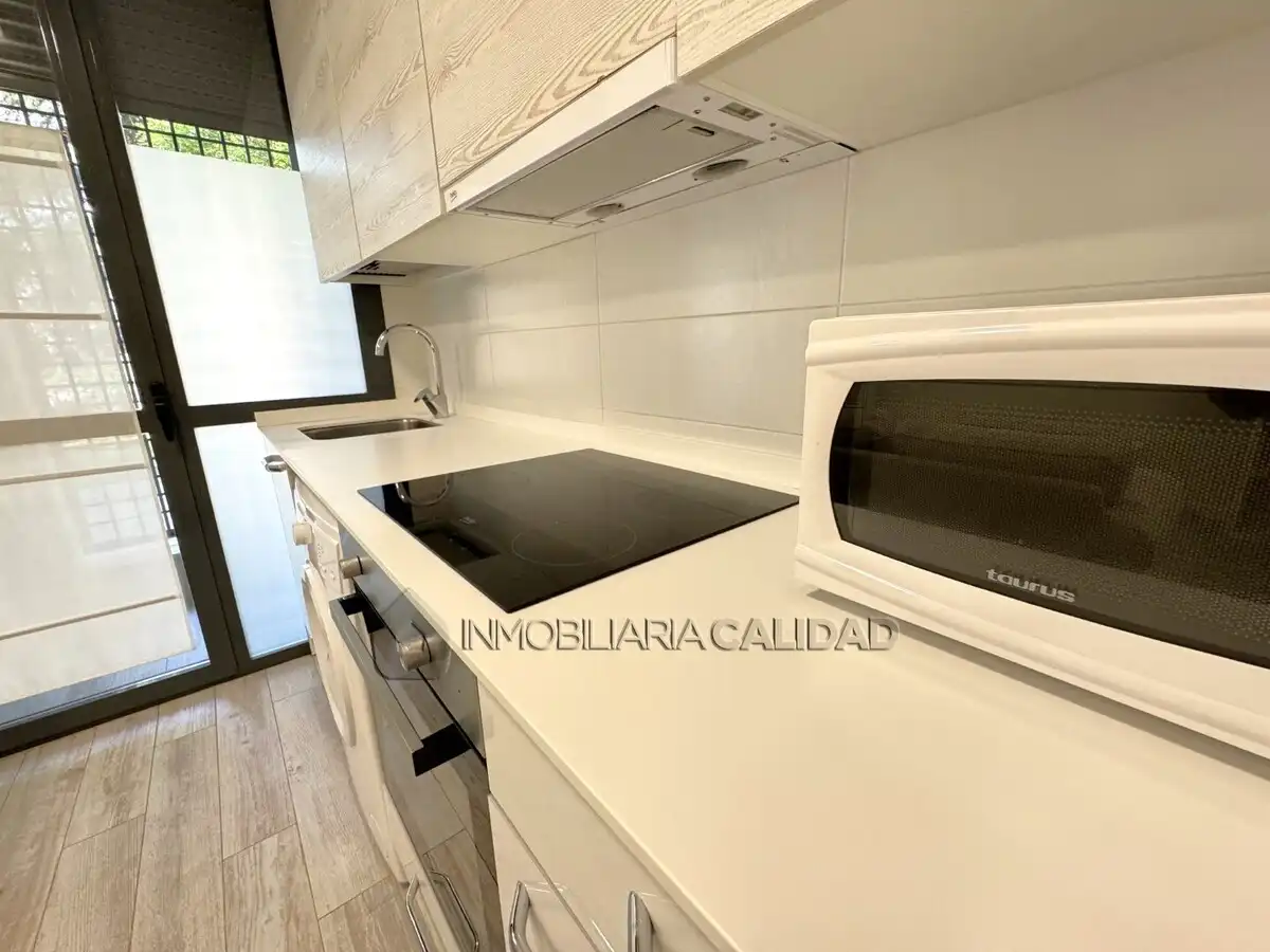 Kitchen of Flat for rent in Burgos  with Heating, Terrace and Furnished