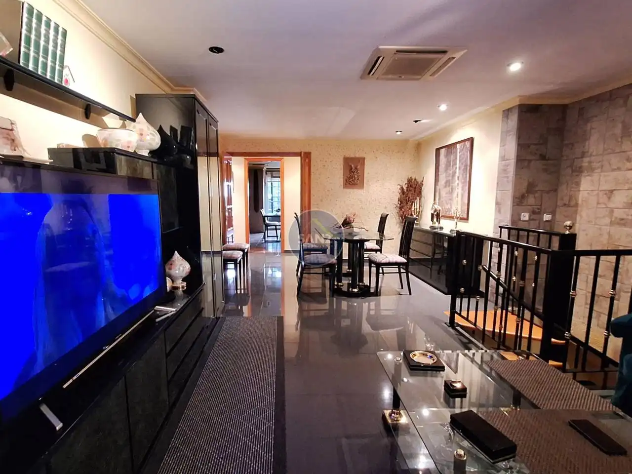 Sala de estar de Piso en venta en L'Olleria con Aire acondicionado, Calefacción y Terraza